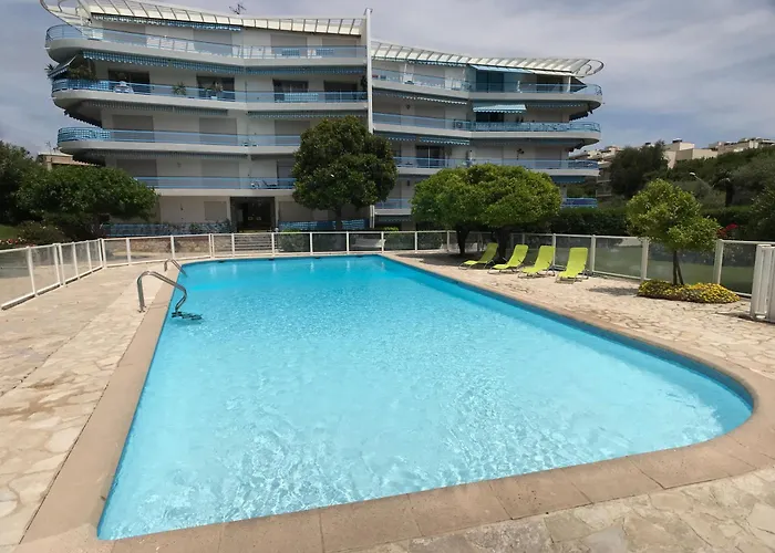 Apartament Spacious 3 Bed App With Pool 5min To Jlp Ideal For 2 Families Or 8 People Juan-les-Pins